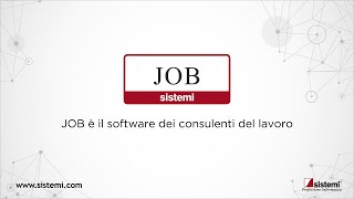 JOB il software Sistemi per l’amministrazione del personale [upl. by Atinaujnas]