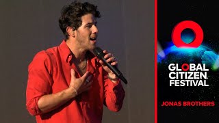 Nick Jonas Jonas Brothers  Jealous Global Citizen Festival 2022 Live in NYC [upl. by Leaj]