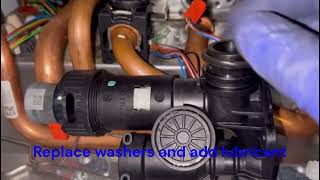 How to replace diverter valve on a Vaillant Eco tec boiler step by step [upl. by Tolliver]