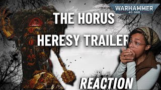 INSANE quotTHE HORUS HERESY CINEMATIC TRAILERquot  REACTION  WARHAMMER 40K [upl. by August973]