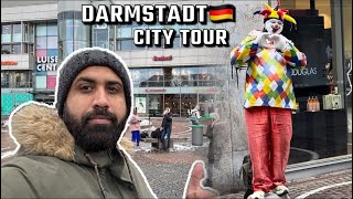 Best Place to Visit in Germany🇩🇪 Visit to Darmstadt in Winter❄️2024 [upl. by Adnohr]