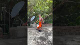 Megher kole rod heseche Rabindra sangeet trending viral dance cute rabindrasangeet [upl. by Aikemat518]