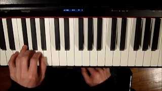 Leçon de piano  Gamme de Mi mineur [upl. by Aicertal]