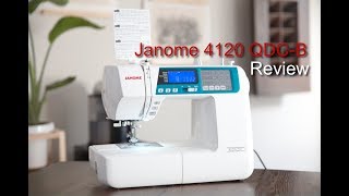 Janome 4120 QDC B Review [upl. by Darmit345]