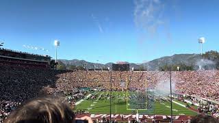 Rose Bowl 2024  B2 Flyover  National Anthem [upl. by Hey]