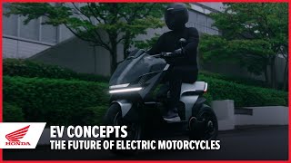 New 2025 EV Concepts  Honda Motorcycles [upl. by Egidius204]