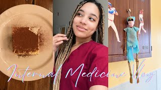 SPENDING MY WEEKEND IN THE HOSPITAL  INTERNAL MEDICINE VLOG [upl. by Nahtaoj161]