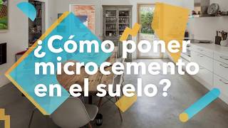 ¿Cómo poner suelo de microcemento  habitissimo [upl. by Aveline]