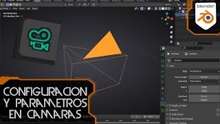 Configuración de Cámaras  Tutorial Blender [upl. by Doerrer]