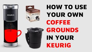 How to use Coffee Grounds in Keurig with My KCup Reusable Coffee Filter Unboxing and Review [upl. by Tlok512]