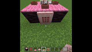 Dining Table In Cherry Grove Theme In Minecraft minecraft [upl. by Drain]