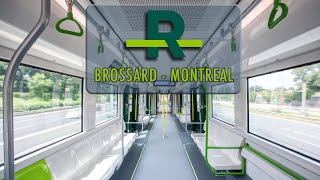 REM de Brossard à la Gare centrale au complet [upl. by Adnahs]