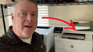 HP LaserJet Pro  Model M426fdw Review by Woodworking Business Owner [upl. by Mahsih]