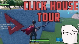 Fortnite Creative CLICK HOUSE TOUR [upl. by Scherle]