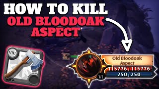 Albion Online  Aspects  How To Solo Kill Old Bloodoak Aspect [upl. by Brit694]