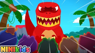 TRex song  Tyrannosaurus song  Dinosaur  Nursery Rhymes for toddlers  Kids Song  NINIkids [upl. by Iatnahs]