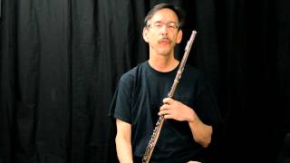 Method for Practicing Scales and Arpeggios on Flute [upl. by Auerbach]