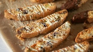 How to make the BEST BISCOTTI Recipe  Cách làm bánh quy Biscotti [upl. by Notsag798]