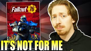 Fallout 76s New Update FINALLY Broke Me  Review [upl. by Xonk14]