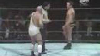 British wrestling Jim Breaks vs Alan Dennison [upl. by Ocirederf]