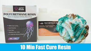 10 Minutes Fast Cure Resin with Lets Resin Polyurethane Resin [upl. by Tonry]