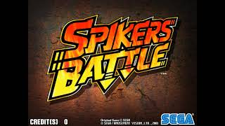 Spikers Battle  Sega NaomiNaomi 2 [upl. by Qulllon]