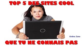 Top 5  Cinq Sites Que Tu Ne Connais Pas [upl. by Htebazileyram]