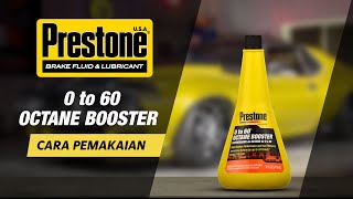 Cara Pakai Prestone 0 to 60 Octane Booster [upl. by Halfdan700]