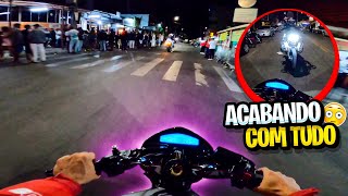 FLUXO DE BMW1200 E HORNET SÓ O CANO 😈 causamos muito no role noturno 🔥 [upl. by Oppen922]