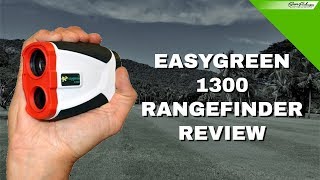 EASYGREEN 1300 LASER RANGEFINDER REVIEW VALUE LASER DEVICE [upl. by Nickey122]