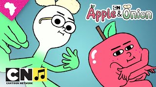 Apple amp Onion  Tasty Tunes 🎵  Cartoon Network Africa [upl. by Letnuhs]