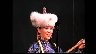 Tuvan throat singing performance—Khöömei Festival 1998 part 13 [upl. by Aneles]