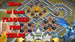 How to get 3 star on Flagged for Traps  Townhall 1112 and 13  Clash of Clans  Single Player [upl. by Aluor]