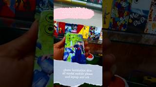 photo lamination skin NITYAMOBILEBACKSKIN youtubeshorts shortvideo mobileskin viral song [upl. by Lowis]