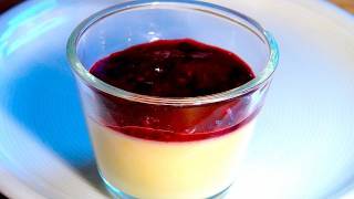 Panna Cotta Rezept Nachtisch einfach Kochen 5GängeMenü Gang Nr5 Dessert [upl. by Adnoryt]