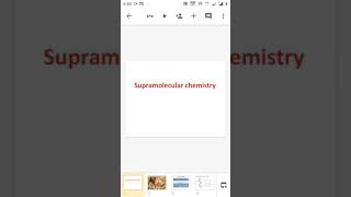 Supramolecular chemistry introduction [upl. by Ardried]