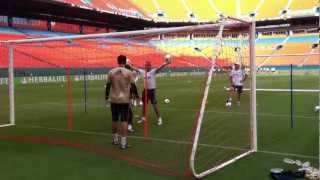 Chelsea Goalkeeper Training in Miami [upl. by Huston679]