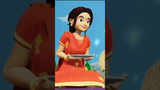 Mummy ki Roti gol gol  Hindi Nursery rhymes [upl. by Ileray774]