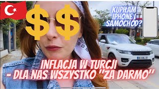 INFLACJA W TURCJI  JAK TANIO MOŻEMY KUPIĆ IPHONEA I MIESZKANIE  POKAZUJE CENY W MEDIA MARKT [upl. by Alleris]