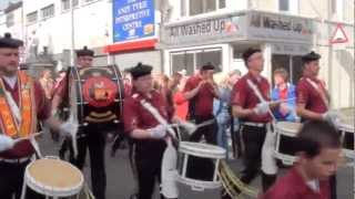 Craigywarren  Ulster Covenant Centenary parade 2012 [upl. by Mirak71]