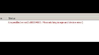 Fix Redmi 2 Unspecified error 0x80004005 Missmatching image and device error [upl. by Laet]