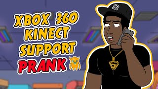 Crazy Xbox 360 Kinect Support Prank  OwnagePranks [upl. by Bruyn]