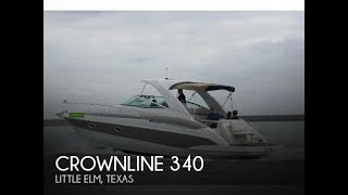 SOLD Used 2007 Crownline 340 in Little Elm Texas [upl. by Kcinomod597]