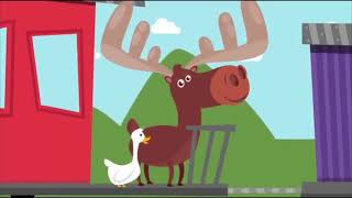 Moose in the Caboose Wiggly Animation [upl. by Pieter]