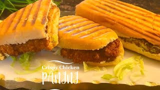 Crispy Chicken Panini Recipe  Fried Chicken Recipe by Cooking With Arooj Ahmad [upl. by Yeuh831]