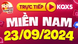 XSMN  Trực tiếp kết quả xổ số miền Nam hôm nay ngày 23 tháng 9 năm 2024  SXMN  KQXSMN 239 [upl. by Letti]