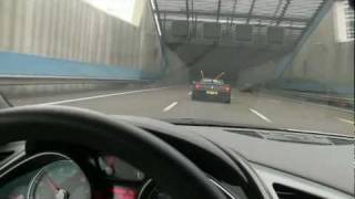 Ferrari 360 Modena with LARINI exhaust in tunnel  VERY LOUD  1080p HD [upl. by Analise]