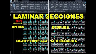 LAMINAR SECCIONES TRANSVERSALES SUSCRIBETE [upl. by Bathsheb845]