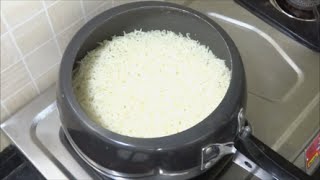 How to cook Perfect Rice In Pressure CookerPerfect Basmati Rice In Pressure Cooker [upl. by Farro]