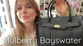 Mulberry Zipped Bayswater Review [upl. by Anairotciv]